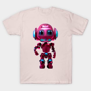 Pink Robot T-Shirt